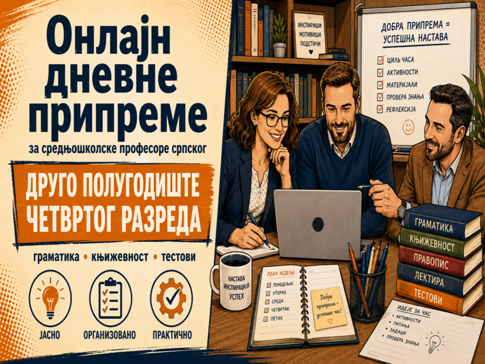 Nastavne pipreme - IV razred drugo polugodište