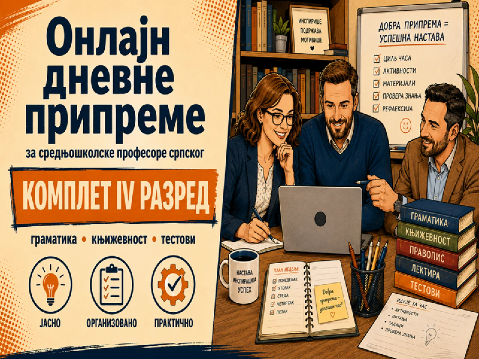 Nastavne pipreme - IV razred(cela godina)