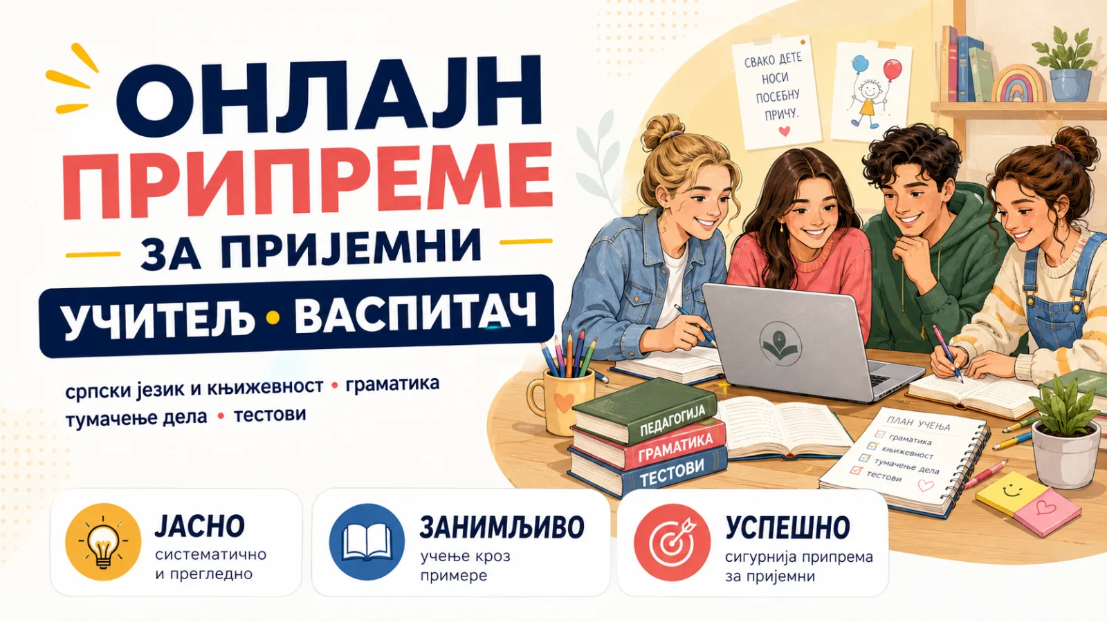Pripreme za učiteljski fakultet