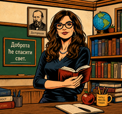 Slavica Filipović, profesorka srpskog jezika i književnosti
